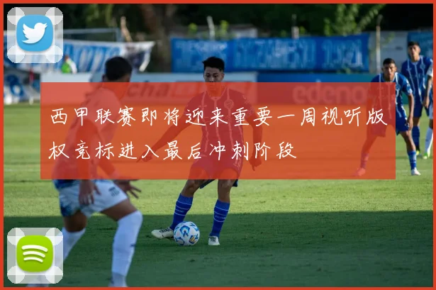 西甲联赛即将迎来重要一周视听版权竞标进入最后冲刺阶段